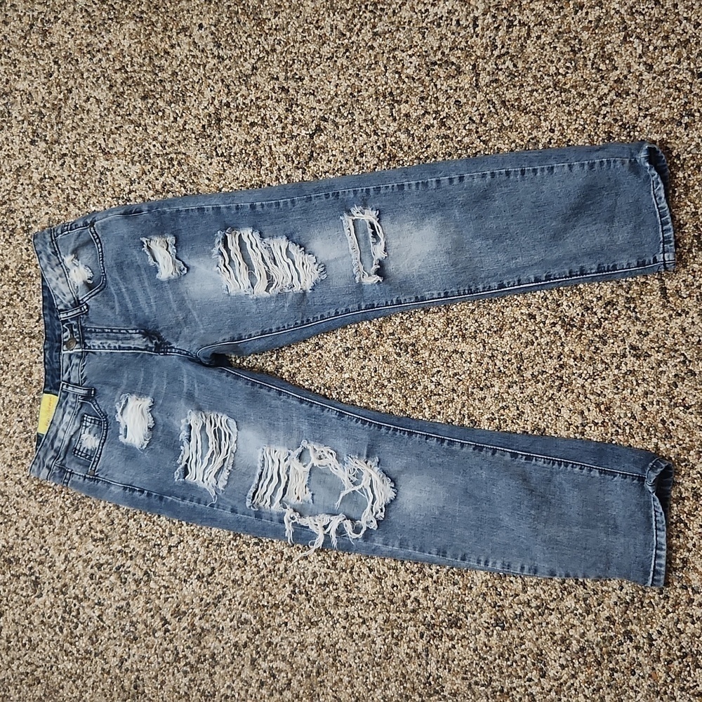 Machine novella mode distressed‎ jeans, size 28